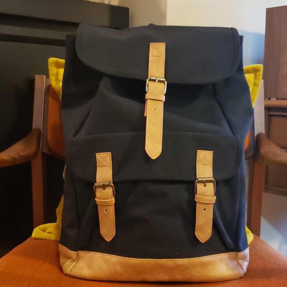 Canvas backpack